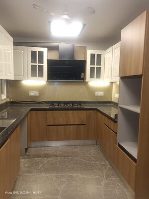 Kitchen in 3 BHK Builder Floor at Sarvapriya Vihar – for Rent