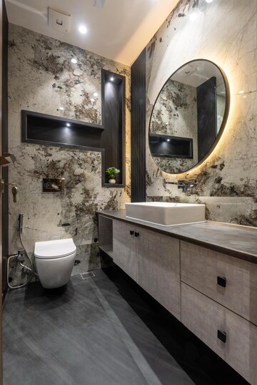 Kitchen in 3 BHK Builder Floor at Lajpat Nagar Iii – for Rent