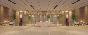 Building Lobby in 3 BHK Apartment at Raheja Imperia, Worli – for Rent