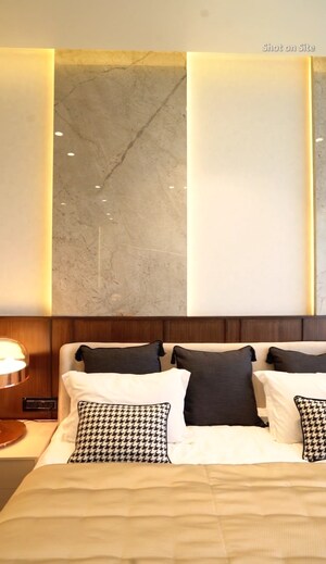 Master Bedroom in 4 BHK Apartment at Lodha Bellagio, Powai – for Sale