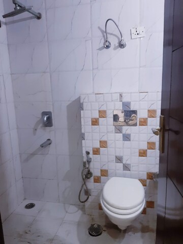 Bathroom in 2 BHK Builder Floor at Malviya Nagar – for Rent