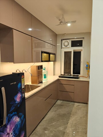 Kitchen in 1 BHK Builder Floor at Malviya Nagar – for Rent