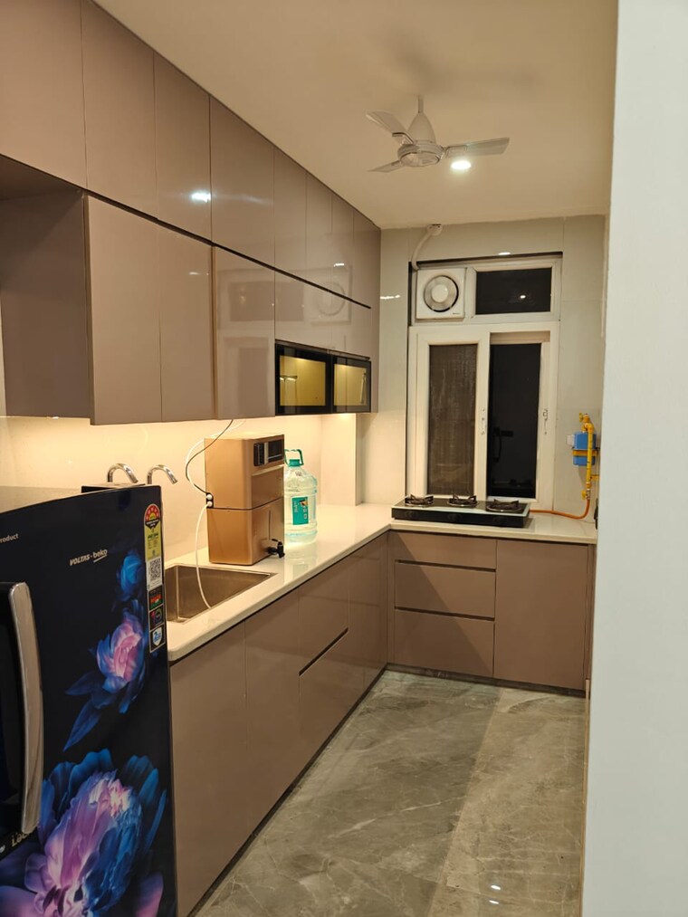 Kitchen, malviya nagar 1 Bedroom 900 Sq.Ft. Builder Floor In Malviya Nagar Delhi 9425074