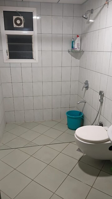 Bathroom in 2 BHK Apartment at Sai Poorna Luxuria, Haralur Road – for Rent