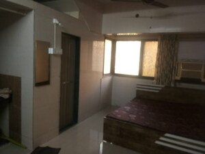 Kitchen in 1 RK Apartment at Ashirwad CHS Andheri East, Andheri East – for Rent