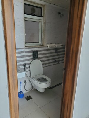 Bathroom in 2 BHK Apartment at Nahar F Residences, Balewadi – for Rent
