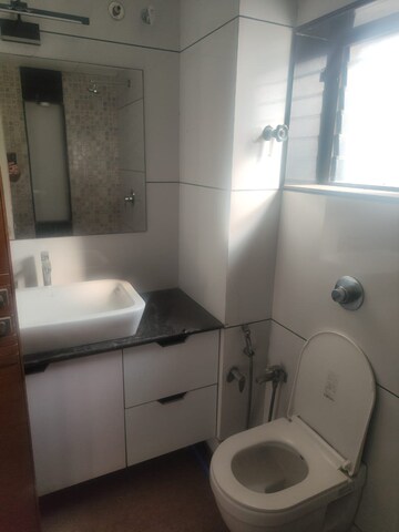 Attached Bathroom in 3 BHK Apartment at Shyamal – for Rent