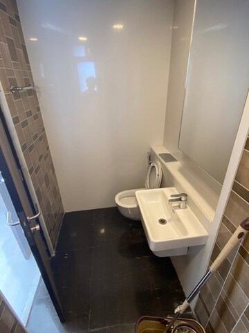 Bathroom in 3 BHK Apartment at Lodha The Park, Worli – for Rent