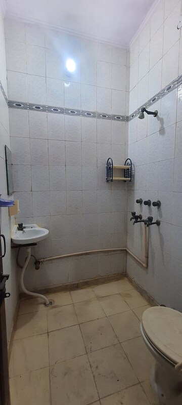 Bathroom in 1 BHK Independent House at Sector 8 – for Rent