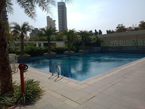 Swimming Pool in 3 BHK Apartment at Runwals The Reserve, Worli – for Rent
