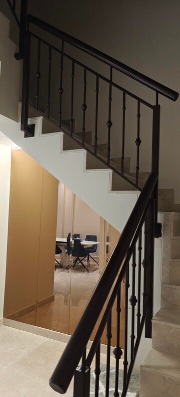 Staircase in 3 BHK Apartment at Indiabulls Sky Forest, Lower Parel – for Rent