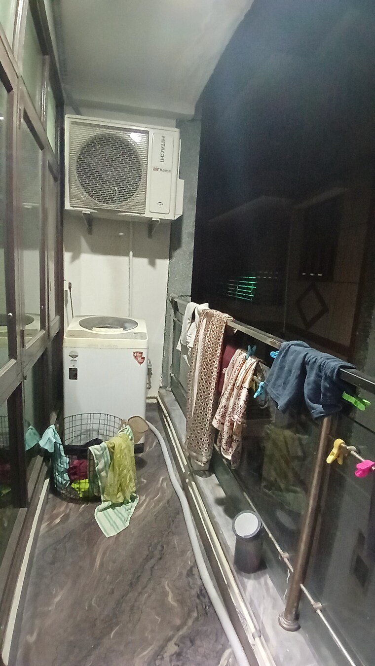 Balcony, noor nagar 2 Bedroom 900 Sq.Ft. Apartment In Noor Nagar Delhi 9425153