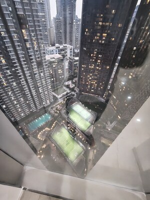 Staircase in 3 BHK Apartment at Lodha Kiara, Worli – for Rent