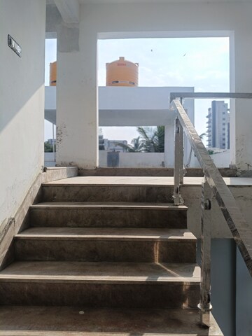 Staircase in 4 BHK Penthouse at Cunningham Hallmark, Vasanth Nagar – for Sale