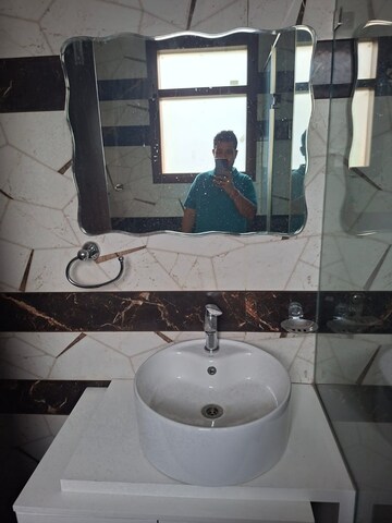 Bathroom in 3 BHK Builder Floor at Sector 15 – for Rent