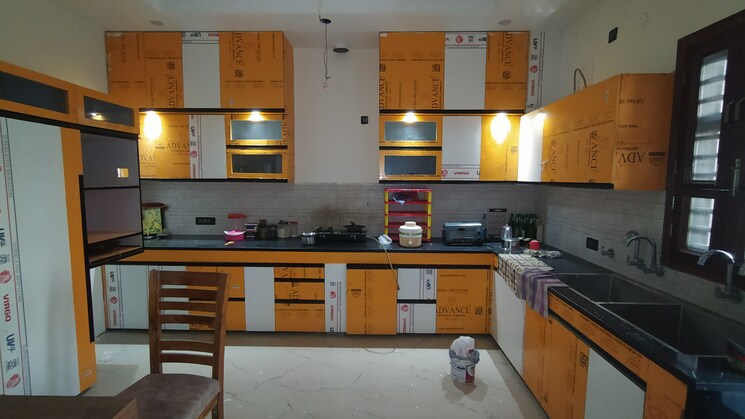 Kitchen, gmada-eco-city 2 Bedroom 1800 Sq.Ft. Builder Floor In North Mullanpur Chandigarh 9425233