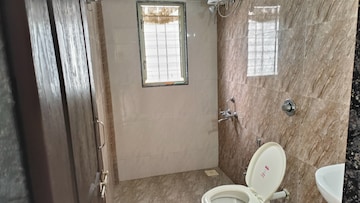 Bathroom in 2 BHK Apartment at Kamalraj Datta Vihar, Moshi – for Rent