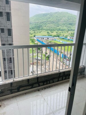 Balcony in 2 BHK Apartment at Akshay Yash Grecia, Dhanori – for Rent
