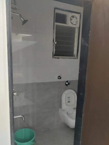 Bathroom in 2 BHK Apartment at Kumar Samruddhi Society, Vishrantwadi – for Rent