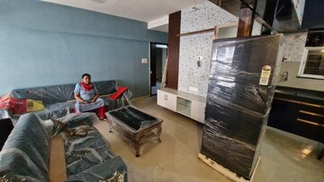 Living Room in 3 BHK Apartment at Mantra 29 Gold Coast, Tingre Nagar – for Rent