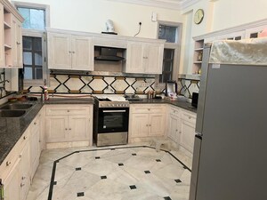 Kitchen in 3 BHK Builder Floor at Greater Kailash I – for Rent