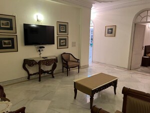 Living Room in 3 BHK Builder Floor at Greater Kailash I – for Rent