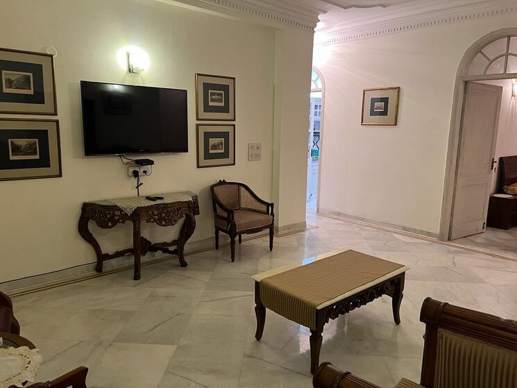 Living Room, greater kailash i 3 Bedroom 3700 Sq.Ft. Builder Floor In Greater Kailash I Delhi 9425299