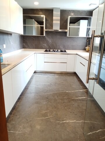 Kitchen in 4 BHK Builder Floor at Green Park – for Rent