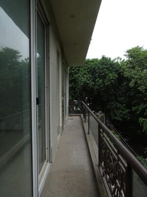 Balcony in 3 BHK Builder Floor at Anand Niketan – for Rent