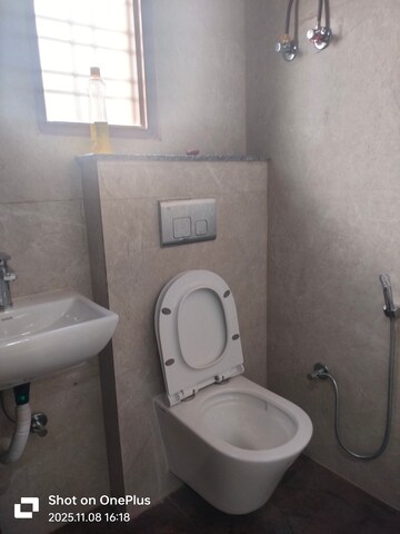 Bathroom in 3 BHK Builder Floor at Anamika Enclave, Sector 14 – for Rent
