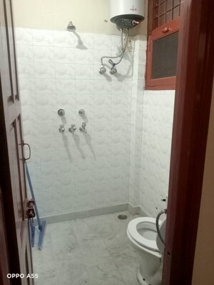 Bathroom in 2 BHK Apartment at Rail Vihar Apartment, Sector 15 – for Rent