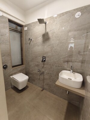 Bathroom in 1 BHK Apartment at Kakad Paradise Phase 1, Mira Road – for Sale