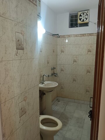 Bathroom in 2 BHK Builder Floor at Panchsheel Vihar – for Sale