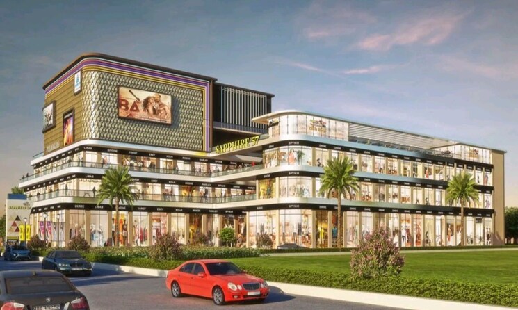 Exterior View, ameya-sapphire-57 Commercial Shop 550 Sq.Ft. In Sector 57 Gurgaon 9425369