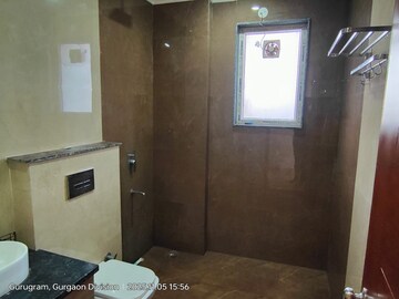 Bathroom in 4 BHK Builder Floor at Palam Vihar Residents Association, Palam Vihar – for Rent