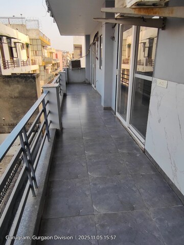 Balcony in 4 BHK Builder Floor at Palam Vihar Residents Association, Palam Vihar – for Rent