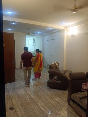 Living Room in 3 BHK Builder Floor at Panchsheel Vihar – for Rent