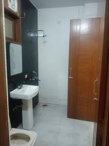 Bathroom in 3 BHK Builder Floor at Panchsheel Vihar – for Rent