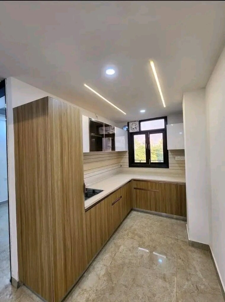 Kitchen, chattarpur 3 Bedroom 1250 Sq.Ft. Builder Floor In Chattarpur Delhi 9425397