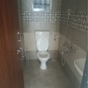 Bathroom in 1 BHK Apartment at KK Marks, Ravet – for Rent