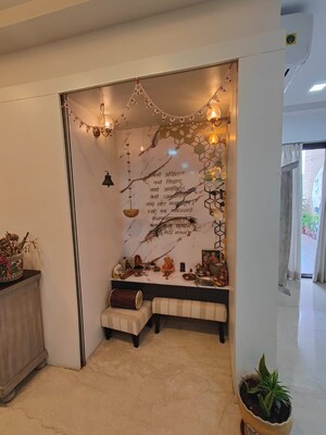 Living Room in 4 BHK Apartment at Kolte Patil 24K Atria, Pimple Nilakh – for Rent