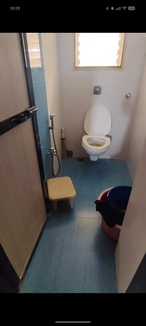 Bathroom in 1 BHK Apartment at Ganesh Bhavan Apartment, Mahim – for Sale