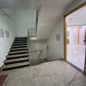 Staircase in 3 BHK Builder Floor at Chattarpur – for Rent
