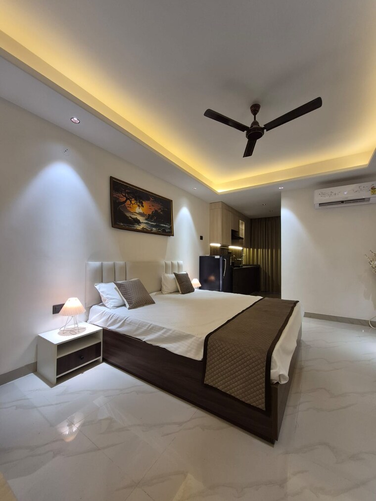 Bedroom, okay-plus-ruby-suites Studio 528 Sq.Ft. Apartment In Gopalbari Jaipur 9425582