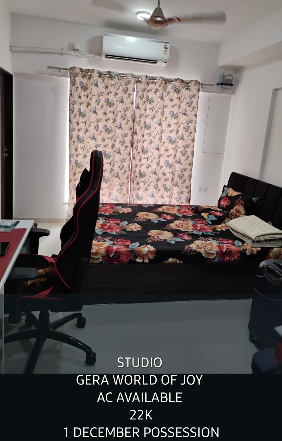 1 Rk  550 Sq.Ft. Apartment in Gera World of Joy