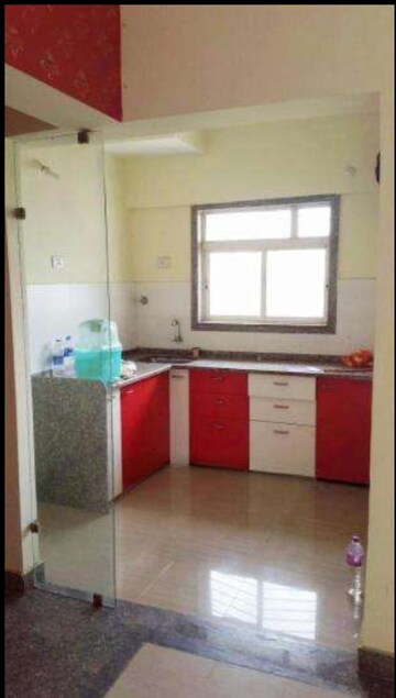 Kitchen in 1 BHK Apartment at Siddhi Highland Park, Kolshet Road – for Rent