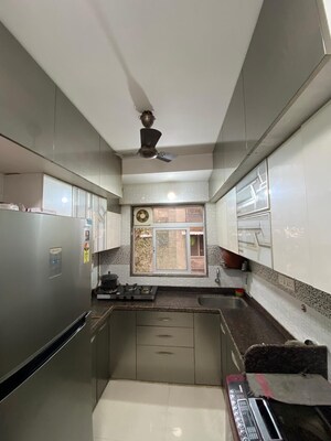 Kitchen in 3 BHK Apartment at Devidayal Apartments, Mulund West – for Rent