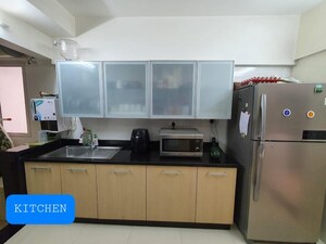 Kitchen in 3 BHK Apartment at DB Woods, Goregaon East – for Rent