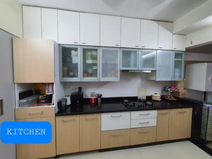 Kitchen in 3 BHK Apartment at DB Woods, Goregaon East – for Rent