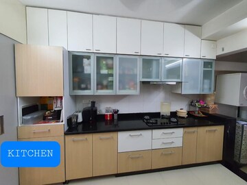 Kitchen in 3 BHK Apartment at DB Woods, Goregaon East – for Rent
